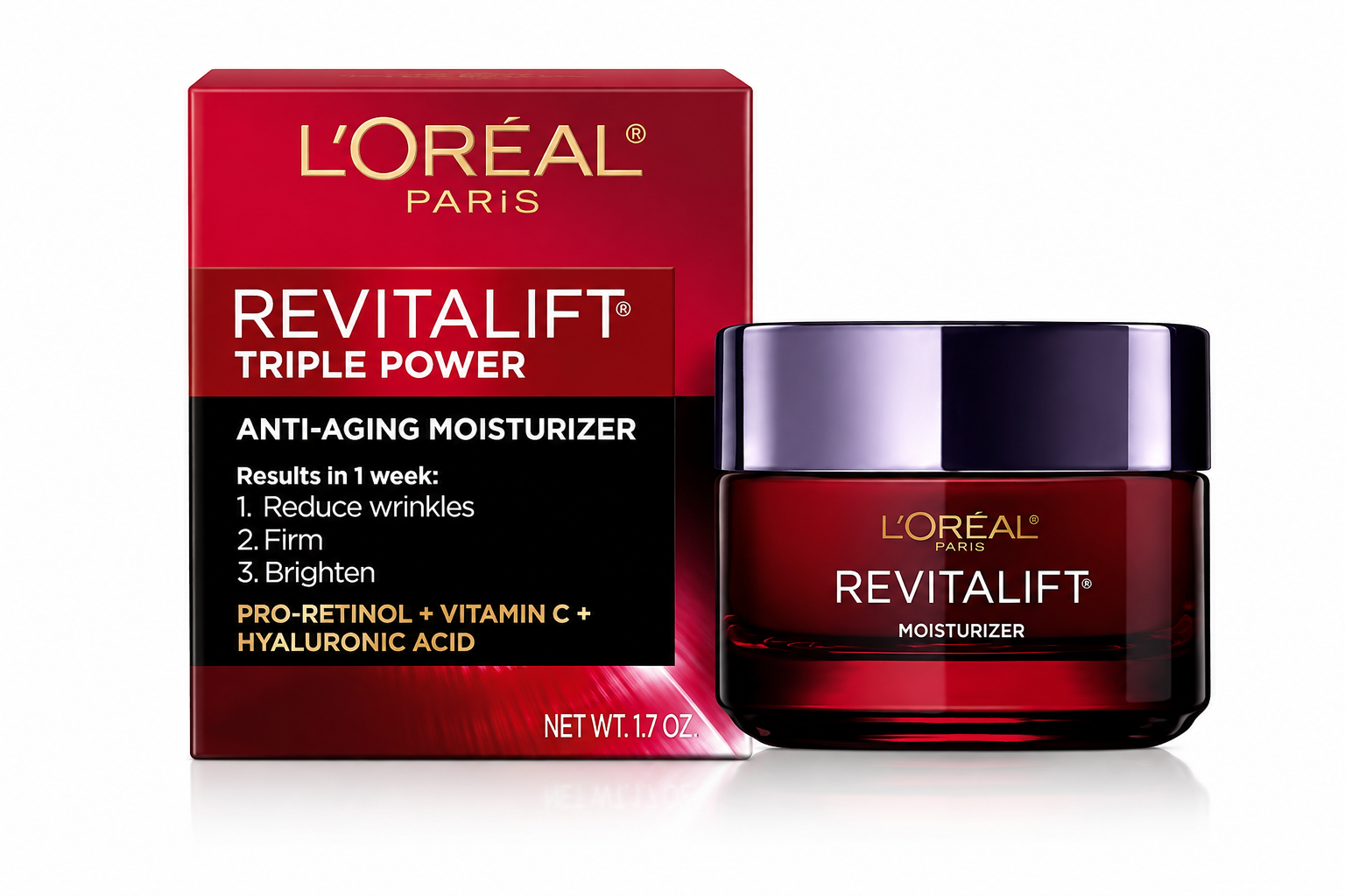 L'Oréal Paris Revitalift Triple Power Anti-Aging Face Moisturizer
