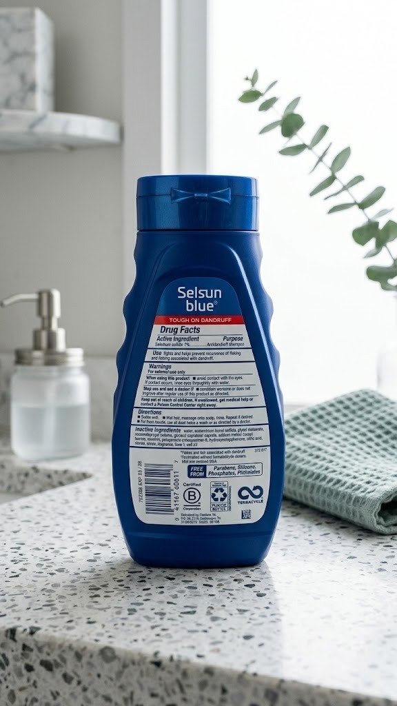 Selsun Blue Medicated Anti-dandruff Shampoo (Maximum Strength, Selenium Sulfide 1 Percent) - 325 ml