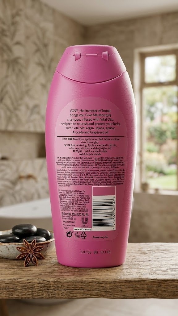 VO5 Give Me Moisture Shampoo (400ml)