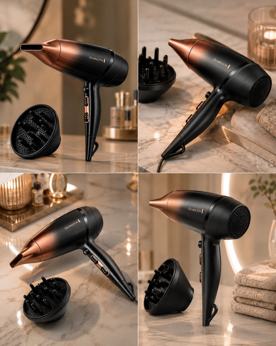 Remington Rose Shimmer Hair Dryer