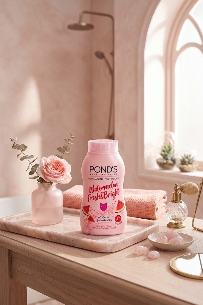POND'S Watermelon Fresh & Bright Translucent Facial Powder