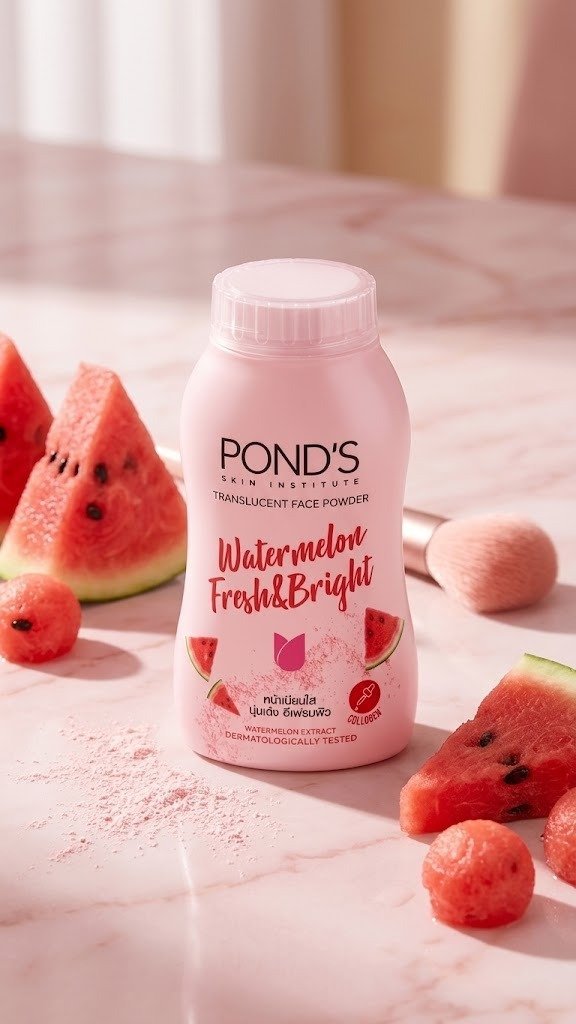 POND'S Watermelon Fresh & Bright Translucent Facial Powder