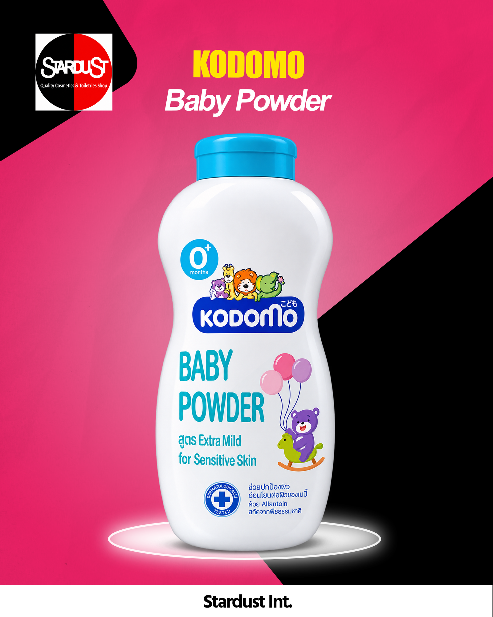 Kodomo Baby Powder Extra Mild -350g