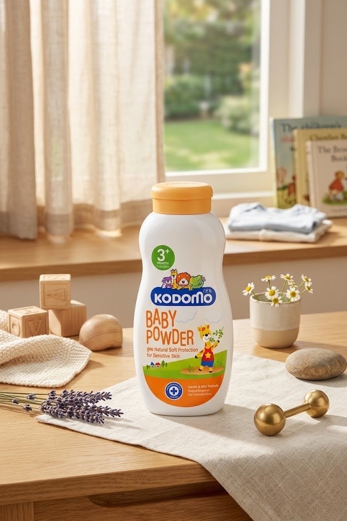Kodomo Baby Powder Natural Soft Protection (180g)
