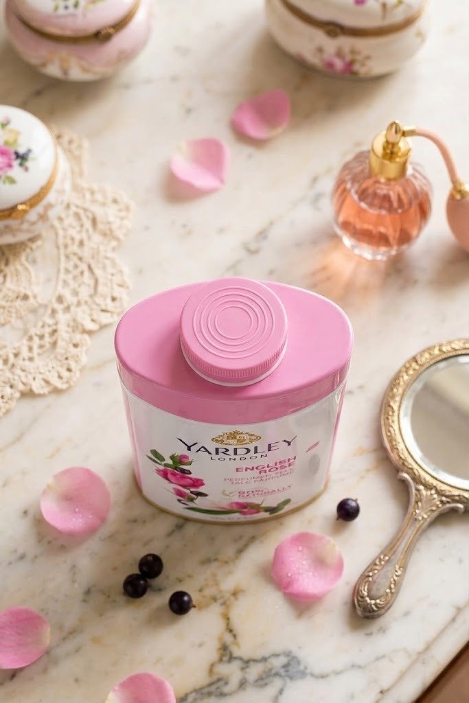 Yardley London English Rose Perfumed Talc – 250g