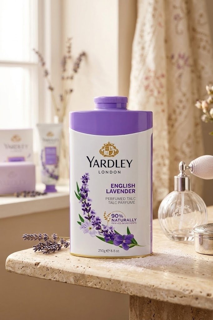 Yardley London English Lavender Perfumed Talc (250g)