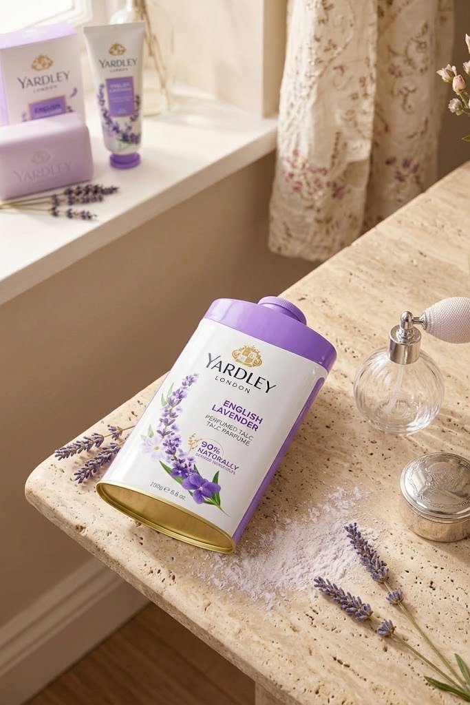 Yardley London English Lavender Perfumed Talc (250g)