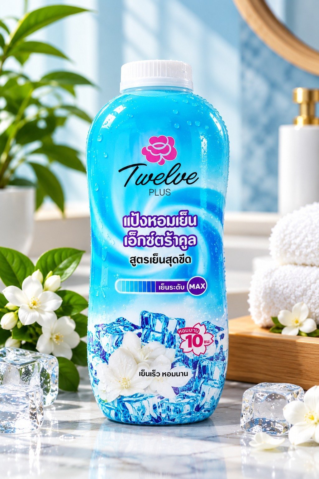 Twelve Plus Extra Cool Perfumed Powder