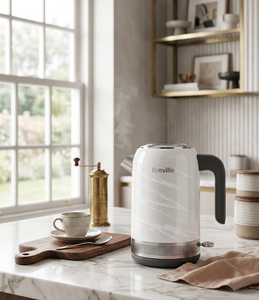 Breville High Gloss Jug Kettle (White)