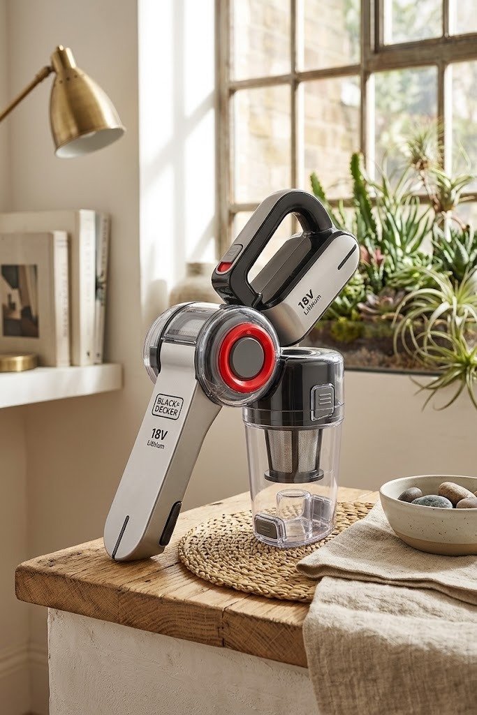 BLACK+DECKER 18V Lithium Cordless Handheld Vacuum Cleaner