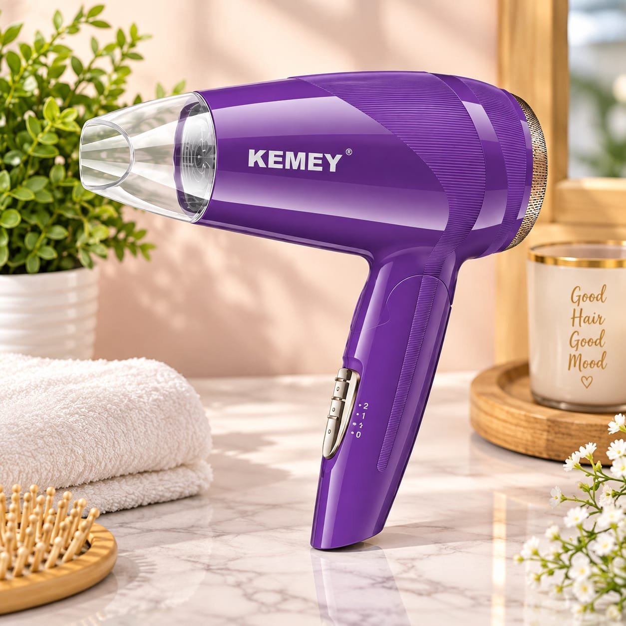 KEMEY KM-6821 1200W Hair Dryer