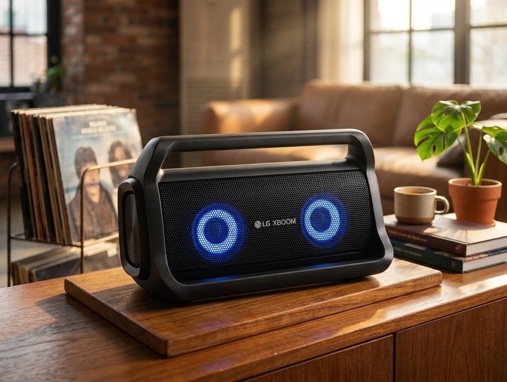 LG XBOOM Go PK7 portable Bluetooth speaker
