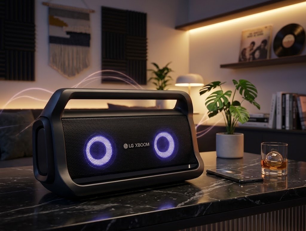 LG XBOOM Go PK7 portable Bluetooth speaker