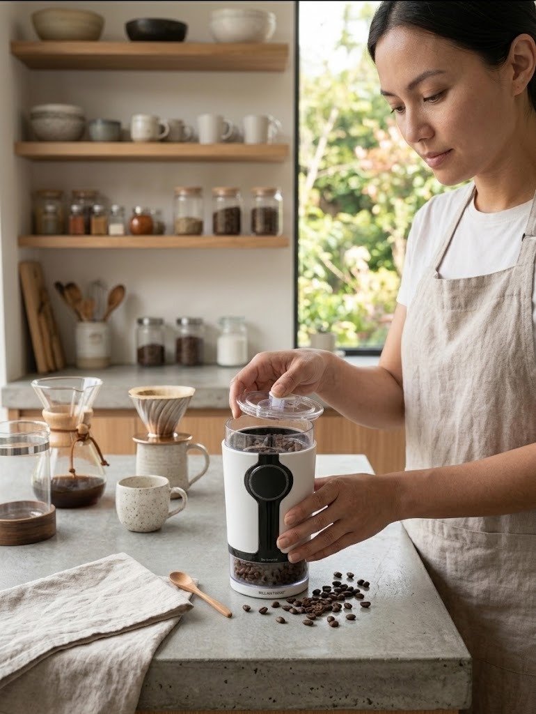Lloytron Kitchen Perfected Electric Coffee and Spice Grinder