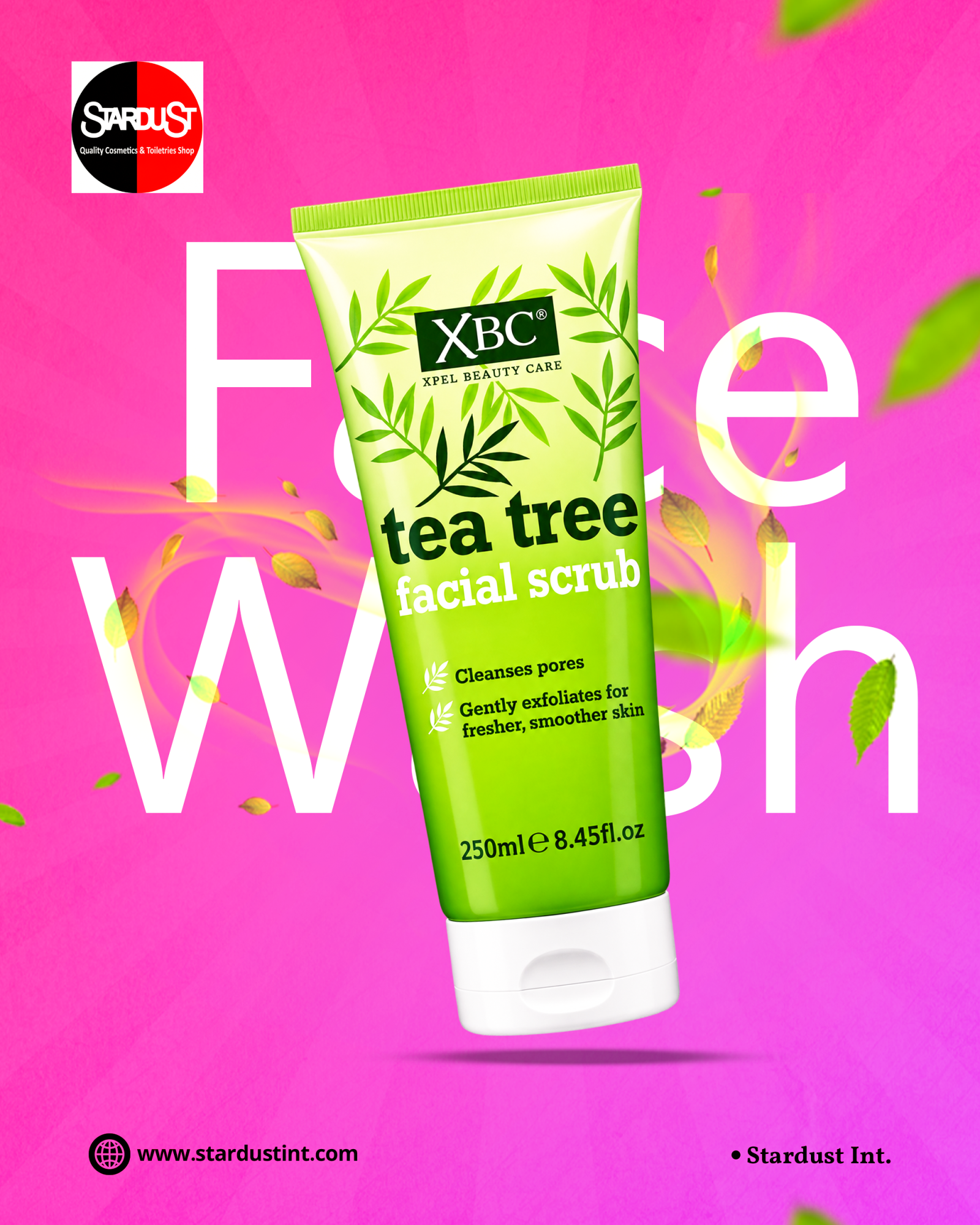 XBC (Xpel Beauty Care) Tea Tree Facial Scrub