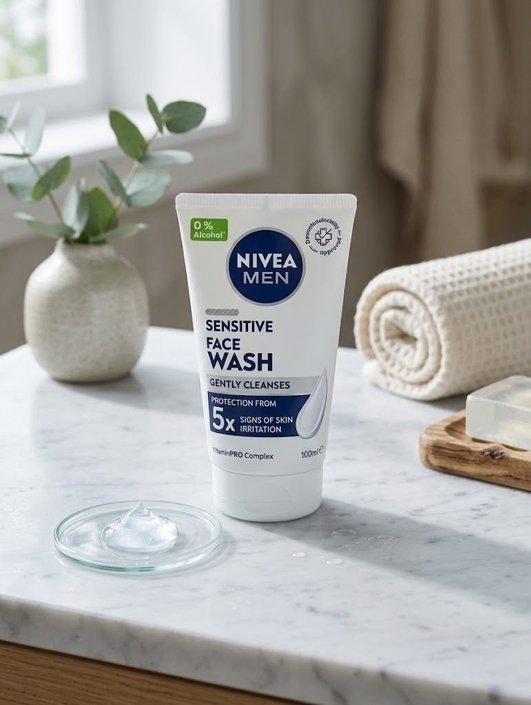 Nivea Men Sensitive Face Wash – 100ml