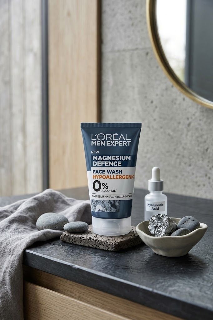 L'Oréal Paris Men Expert Magnesium Defence Hypoallergenic Face Wash – 100ml