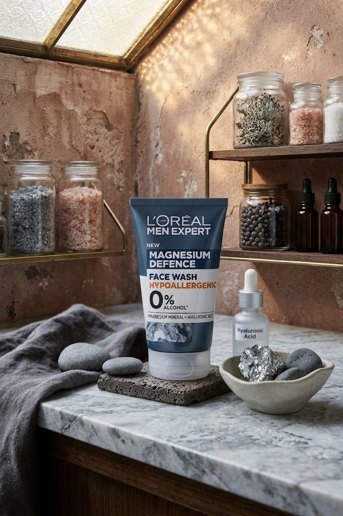 L'Oréal Paris Men Expert Magnesium Defence Hypoallergenic Face Wash – 100ml