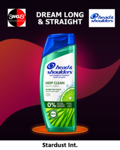 Head & Shoulders Deep Clean Anti Dandruff Shampoo For Severe Oily Scalp 400ml