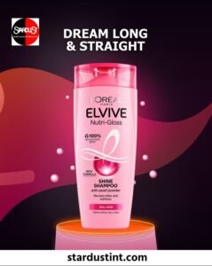 L’Oreal Elvive Nutri-Gloss Shine Shampoo 400ml