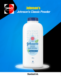 Johnson's Cornstarch Classic Baby Powder (400g)