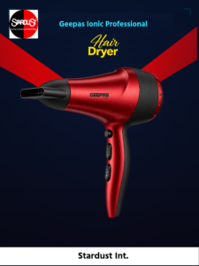 Geepas Ionic Professional Hair Dryer