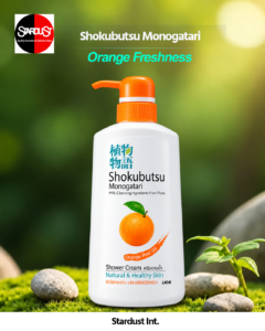 Shokubutsu Monogatari Orange Freshness Shower Cream-500ml