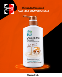 Shokubutsu Monogatari Oat Milk & Shea Butter Shower Cream